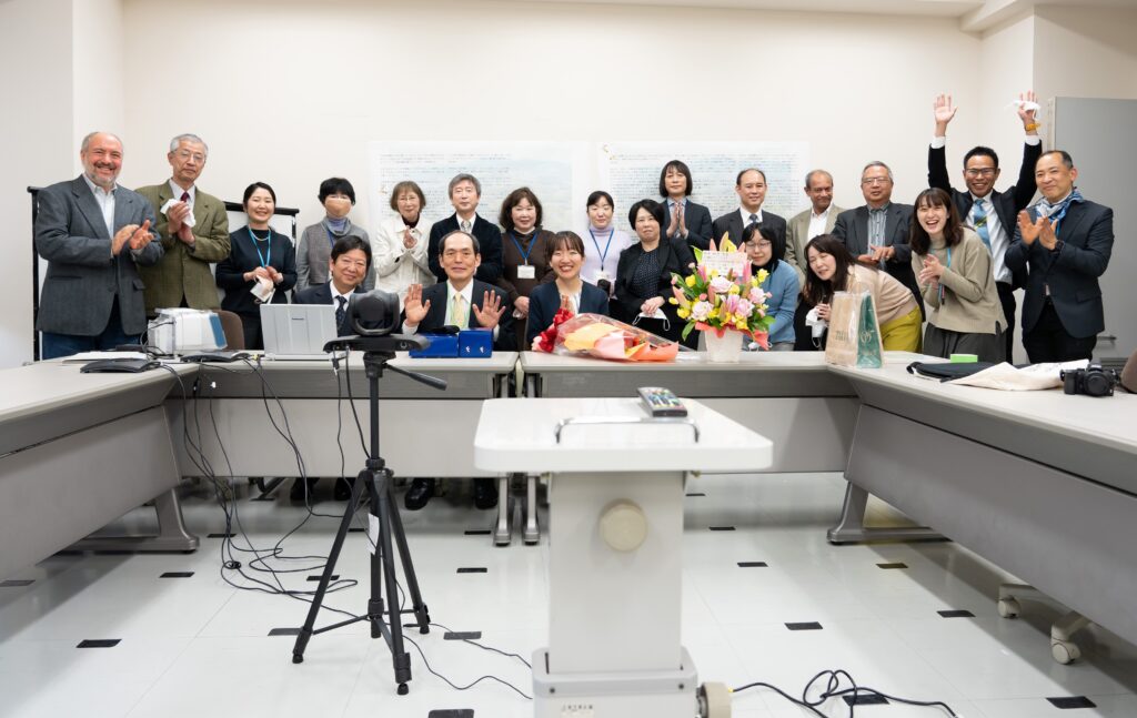 水本和実教授 最終講義 / Prof Mizumoto delivers his last